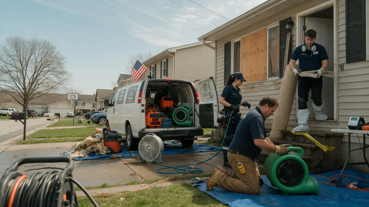 Water Damage Restoration in Spring Church, PA near me
